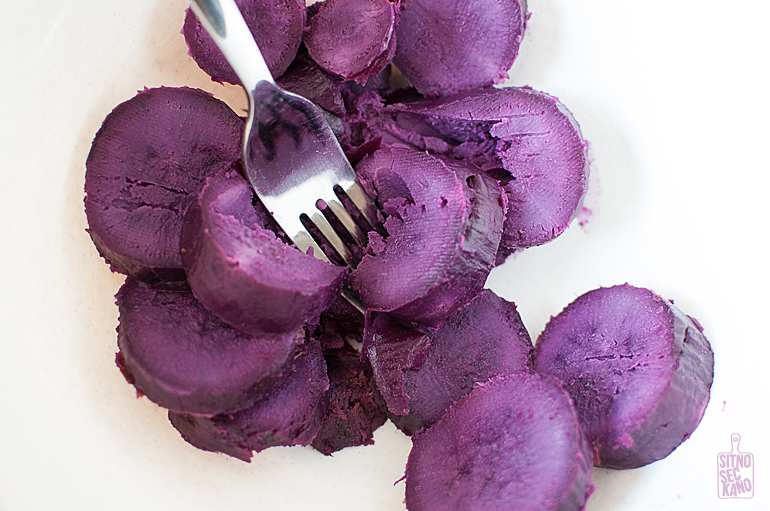 Purple Sweet Potato Brownies / Sitno Seckano