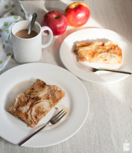 Crisp apple tart / Sitno seckano