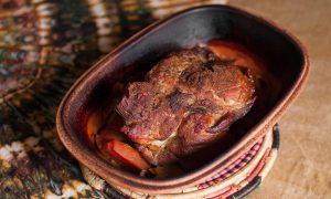 Clay pot roasted pork | Sitno seckano