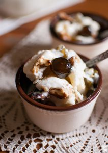 Green fig walnut ice cream | Sitno seckano