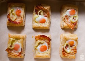 Quail eggs tarts | Sitno seckano