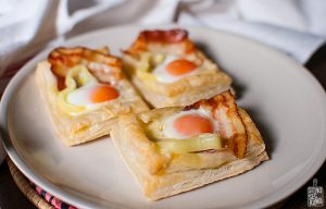 Quail egg tarts | Sitno seckano