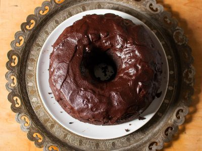 Blackberry chocolate bundt cake | Sitno seckano